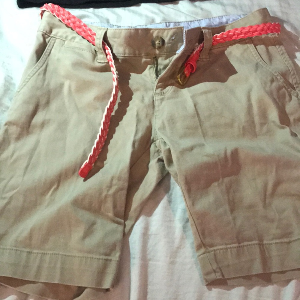 Khaki shorts